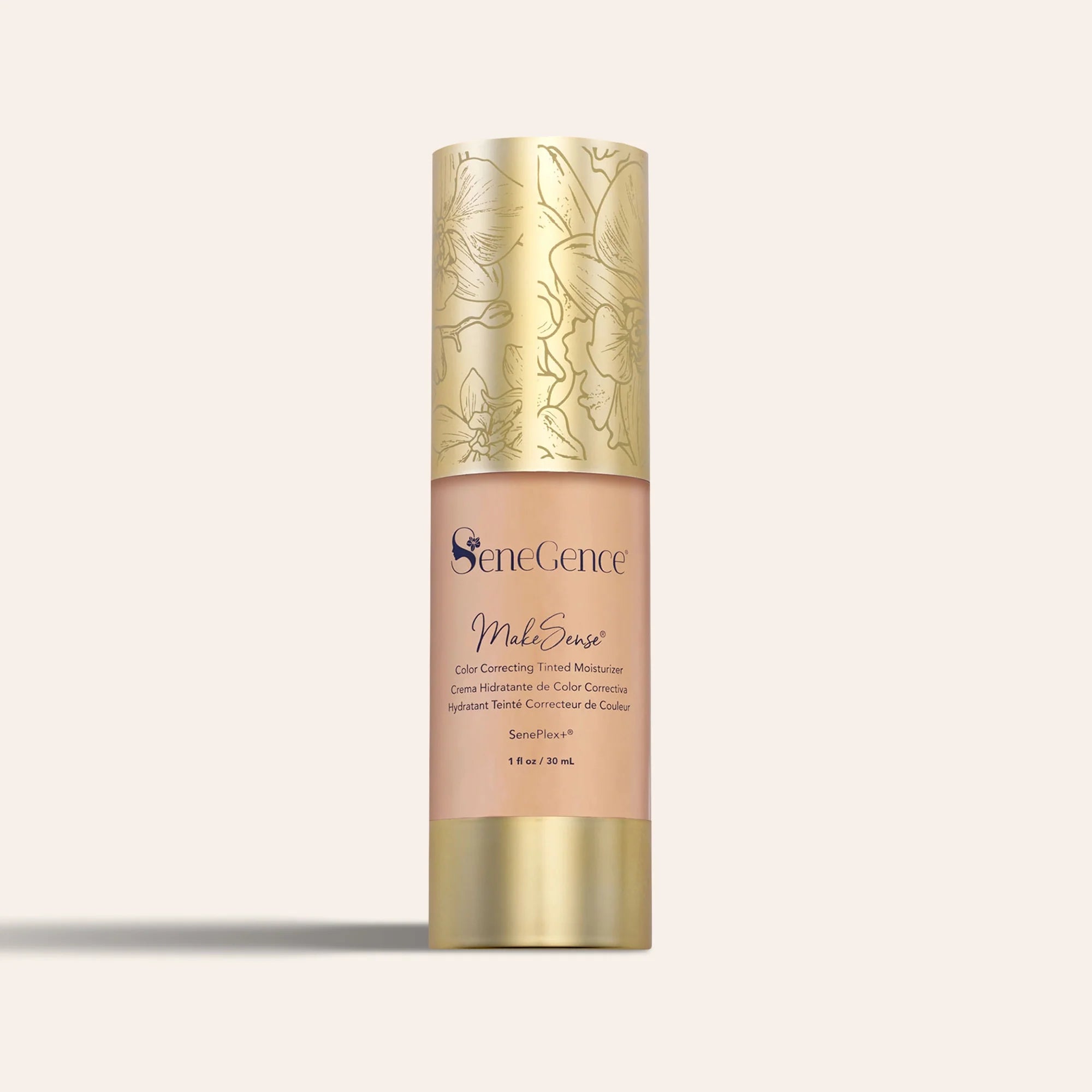 MakeSense Color Correcting Tinted Moisturizer product shade Light-Medium.