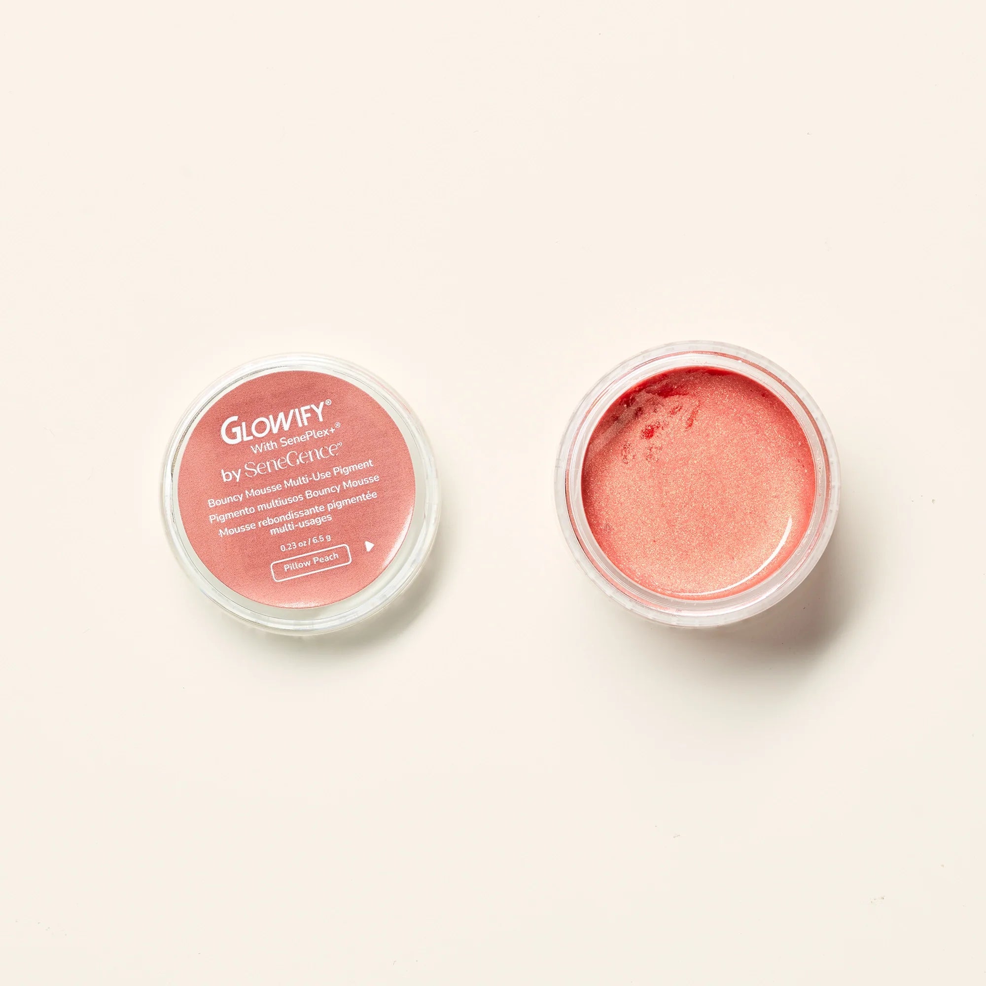 Bouncy Mousse Multi-Use Pigment product shade Pillow Peach.